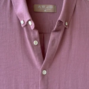 Mauve Textured Stripe Shirt